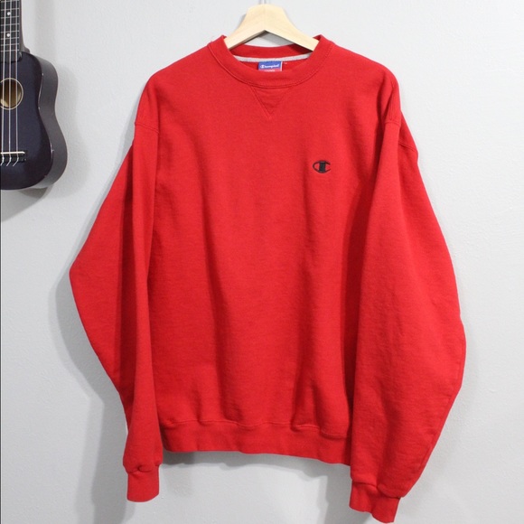 Champion Other - Vintage Champion Red Crewneck